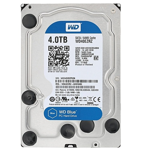 [WD-STO-HDD-WD40EZRZ-BL-224] Western Digital HDD 5400RPM WD40EZRZ  - 4TB / SATA / 3.5&quot; / Blue 