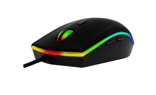 [MET-GAM-CBL-GM21-BK-420] Meetion Mouse Gaming RGB / 4800Dpi / Negro
