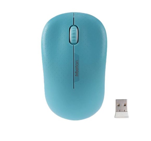 [MET-KYM-ACC-R545-CY-420] Meetion R545 Mouse Inalambrico - 2.4GHz / 10m / Cyan