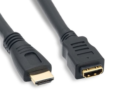 [GEN-MSC-CBL-HDMIMF300-BK-420] Genérico Cable HDMI Macho-Hembra / 3m / Negro