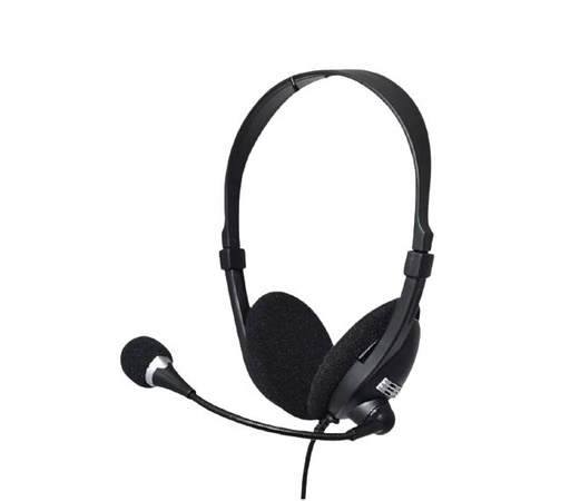 [UTK-HYM-CN-HS7205BK-BK-420] UNNOTEKNO Ace 5 Stereo Headset  / USB / Black