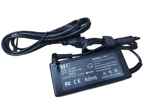 [GEN-PSU-ADP-DE195V231ABLUE-BK-420] Generic AC/DC adapter compatible for DELL Charger 19.5V2.31A / Tip 4.5*3.0mm