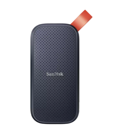 [SSD-USB-SAN-SDSSDE302T00G26-BK-125] Sandisk Portable SSD - External Portable SSD 800MB/s / 2TB / USB 3.2 Gen 2 / Black