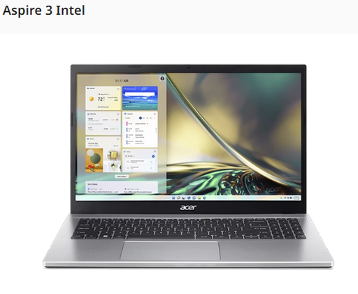 [LAP-CON-ACE-NXKRPAL007-SL-125] Acer Laptop AG15-31P-36CS - Intel Core i3-N305 / 15.6&quot; HD / 8GB / 512GB SSD / Win 11 Home / Silver 