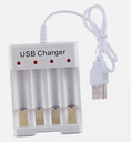 Generic B04  4 SLOTS USB CHARGER //AA-AAA BATTERY