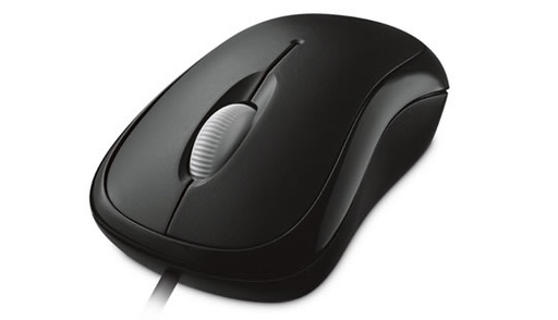 [MIC-KYM-BT-4YH00005-BK-320] Microsoft Basic Optical Mouse (for Business) - Black