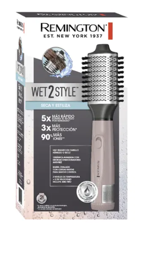 [RMT-MSC-ACC-AS15A-NA-225] Remington AS15A Cepillo de Aire Ovalado Wet2Style