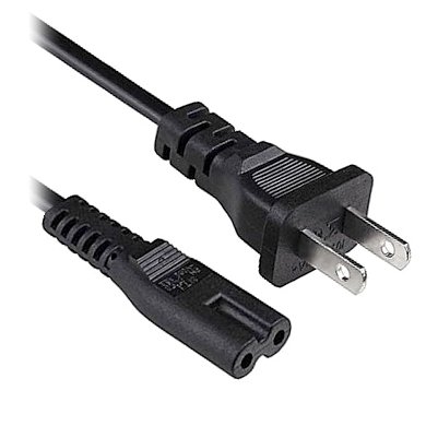 [GEN-CAB-PWR-REVB01-NA-225] GENERICO REVB01 Cable de Poder para AC Tipo 8 -  / Negro
