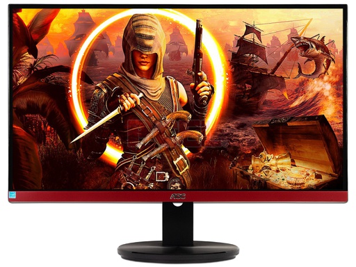 [MON-GAM-AOC-G2490VX-BK-225] AOC G2490VZ Monitor Gaming IPS 23.8" FHD 144Hz DP+HDMI