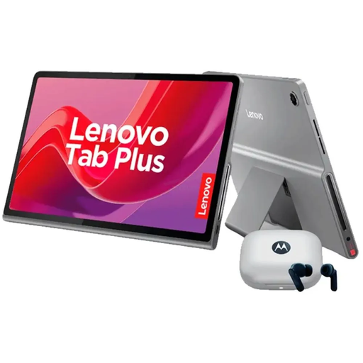[TAB-CON-LEN-ZADX0158PA-SL-325] Lenovo TAB Plus - Tablet 11.5&quot; 2k - WiFi / 8GB RAM + 128GB / Camera Dual / OS Android14  / Free Sleeve + Moto Earbuds