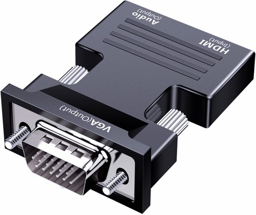 [ACC-ADP-ZOE-HW2213-BK-325] Zoecan ZO-HW2213 HDMI-to-VGA adapter