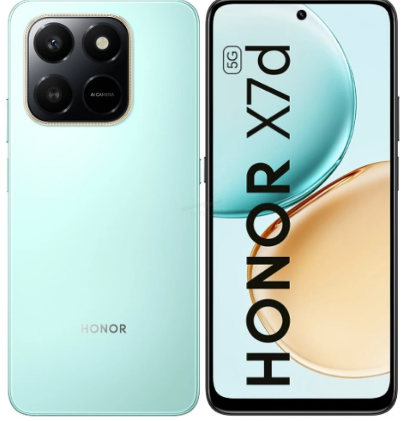 [HON-CEL-LTE-X7D5G-OC-425] Honor X7d 5G 6GB/256GB/LTE/DualSim - Ocean Cyan