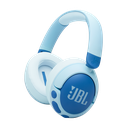 JBL JR470NC BT Auriculares - Sonido seguro para niños, hasta 50 horas, Cancelación de Ruido Activo / Azul